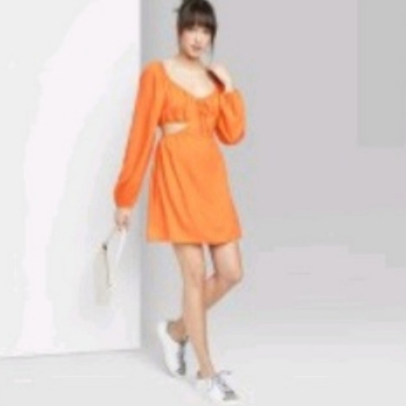 wild fable Dresses & Skirts - NWT Wild Fable XS Orange Mini Dress